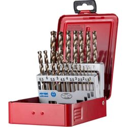 Dormer: Drill set jobber HSCO, 1-10mm x 0.5mm x 19 pcs