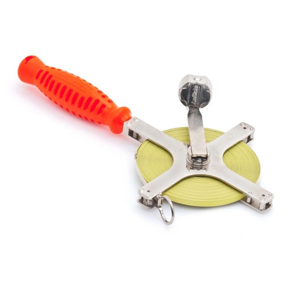 Lufkin derrick chrome clad tape 1/4” x 100 fts