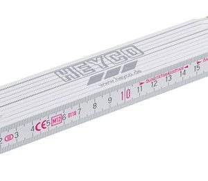 Beechwood folding ruler