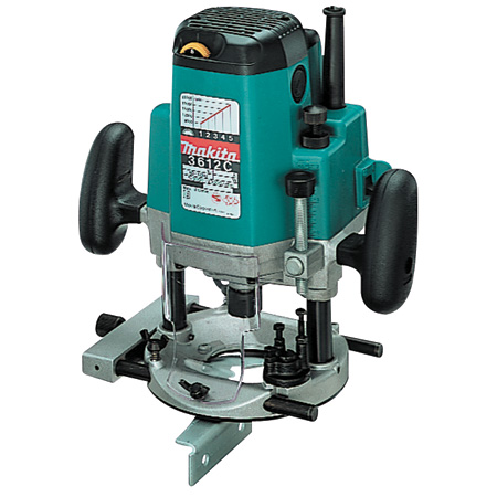 Makita 12mm or 1/2″ 1850W Plunge Router