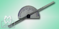 Moore & Wright gauge depth, protractor type, size:0-150mm