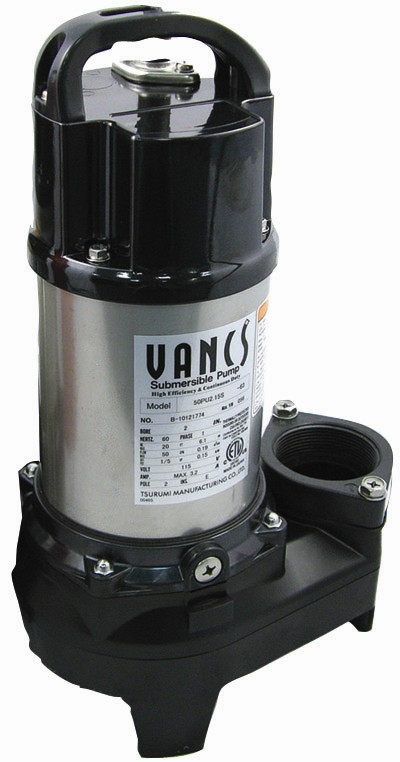 Tsurumi 2ins 1hp Semi Vortex Submersible Pump