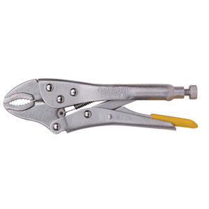 Stanley 5″ Curved Jaw Locking Pliers