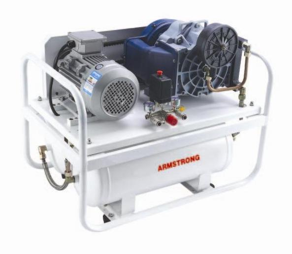Armstrong 3hp Scroll Oilfree Silent Air Compressor 1phase lowRpm