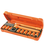 FACOM 12pcs Insulated Socket Set with 1/2″ Ratchet & Extension