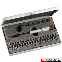 Facom 26 piece micro-tech bit and socket set