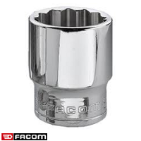Facom 3/8” drive socket 12 pt 13/16”  OAL 33mm