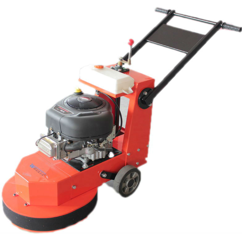 Worker 3 x 7″ Concrete Grinder / Polisher driven by Diesel engine