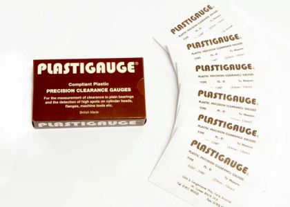 Plastigauge plastic gauge “X” 0.018mm to 0.045mm or approx 0.00007