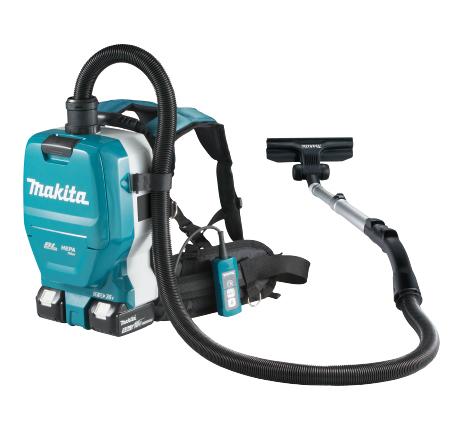 MAKITA 18V+18V LI-ION BACKPACK VACUUM CLEANER, (BARE UNIT)