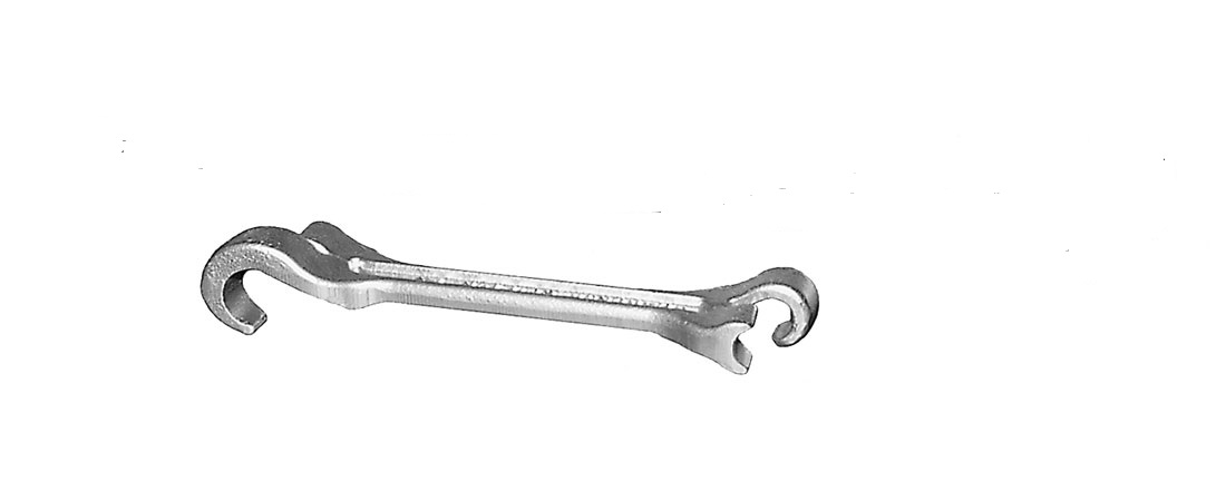 Gearench Surgrip valve wheel wrench D/E 22”, open 1″ x 1.5/16″