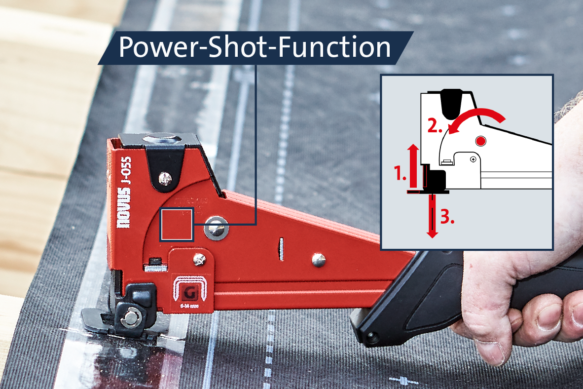 J-055 Power Shot Function