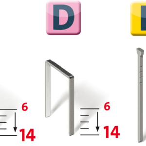 J-105 Staple &#38; Nail Height