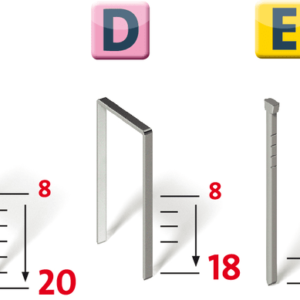 J-165 Staple & Nail Height