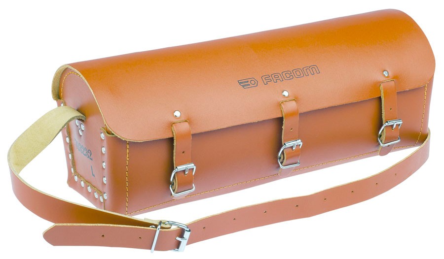 Facom leather tool bag 405 x 145 x 125mm