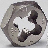 Apex Carbon Steel Hexagon Dies Nut M10 x 1mm Fine Pitch