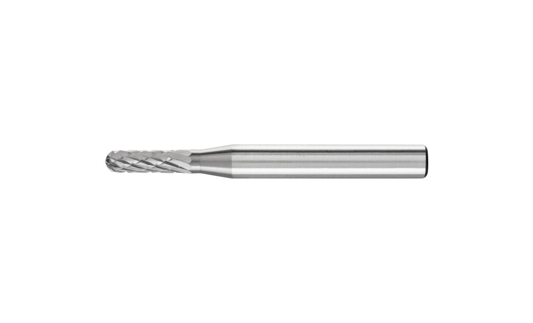 Pferd T Carbide burr, cylindrical radius end, #3P, 4 x 13 x 55mm