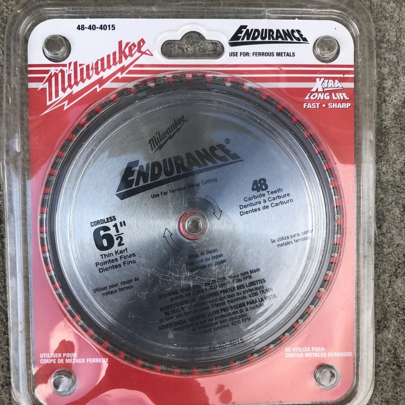 Milwaukee 2024 endurance blade