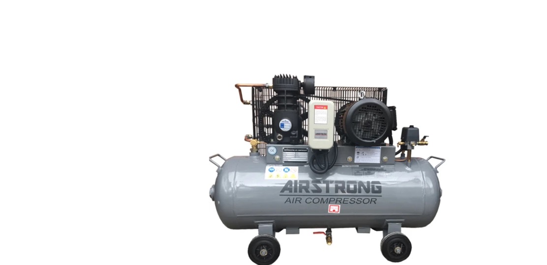 Airstrong 3hp 150L 2 Stages Piston & Belt Driven Air Compressor