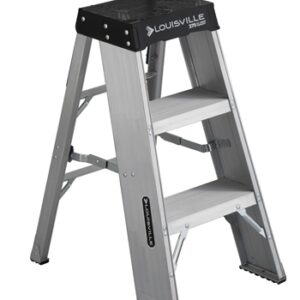 Louisville Ladder AY8002 Industrial Aluminum Step Stand 2 Foot