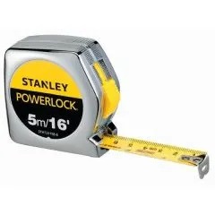 Stanley 5m Powerlock Tape Rules