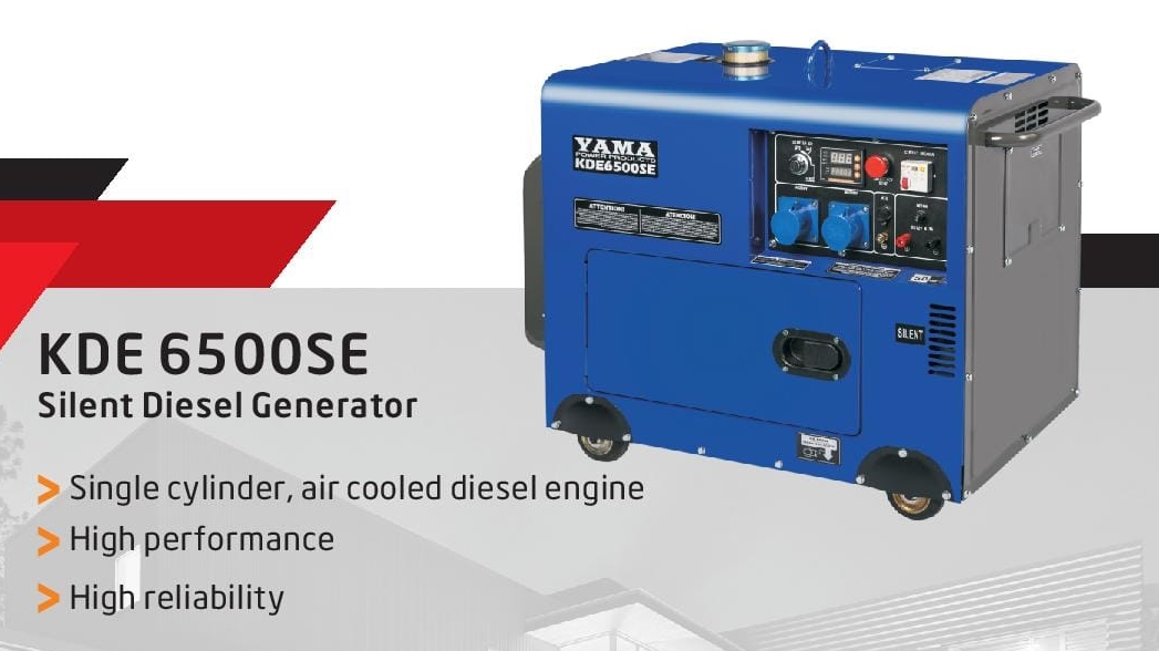 Yama 5kVA Silent Diesel Generator