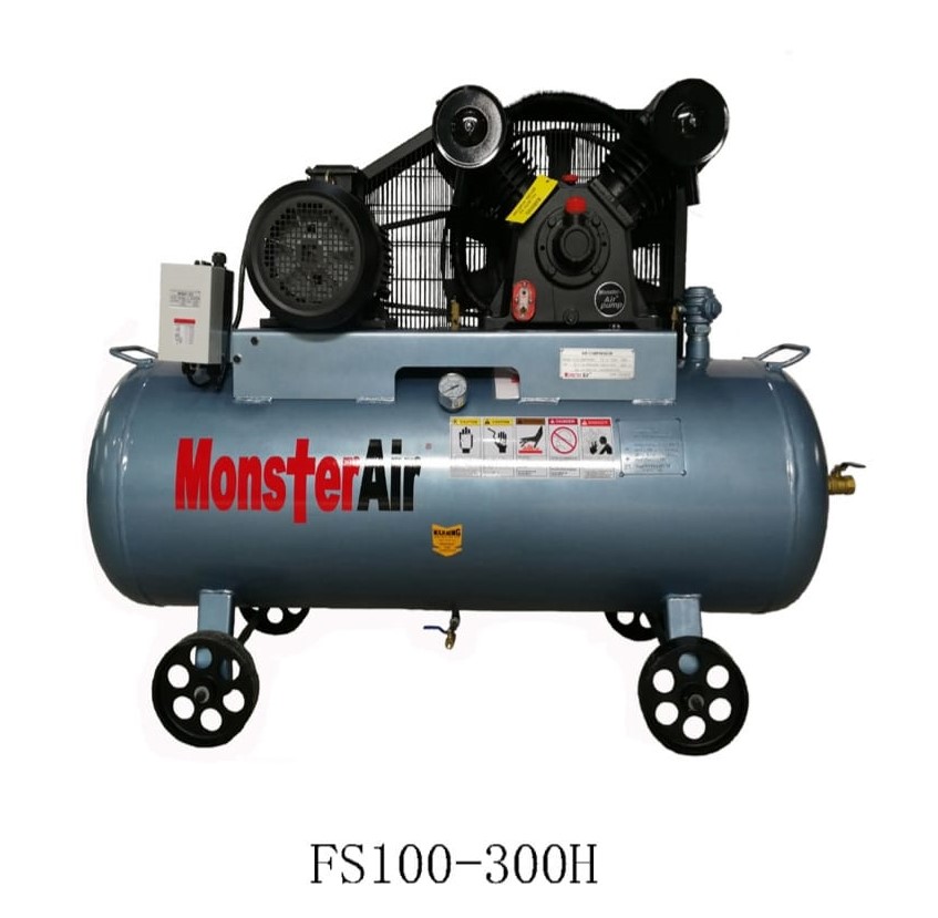 Monster Air 10hp Single Stage Piston & Belt Driven Air Compressor