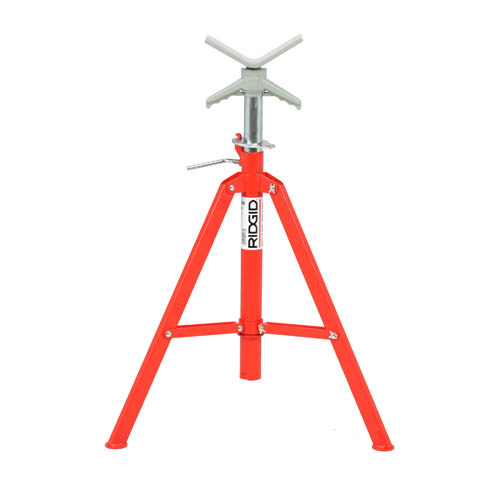 Ridgid  V Head High Pipe Stand 20″ to 51″ Height ( foldable legs)