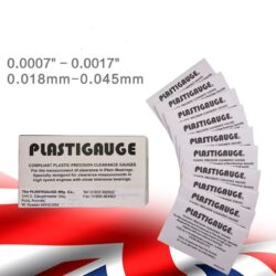 Plastigauge plastic gauge “X” 0.018mm to 0.045mm or approx 0.00007- 0.0017ins