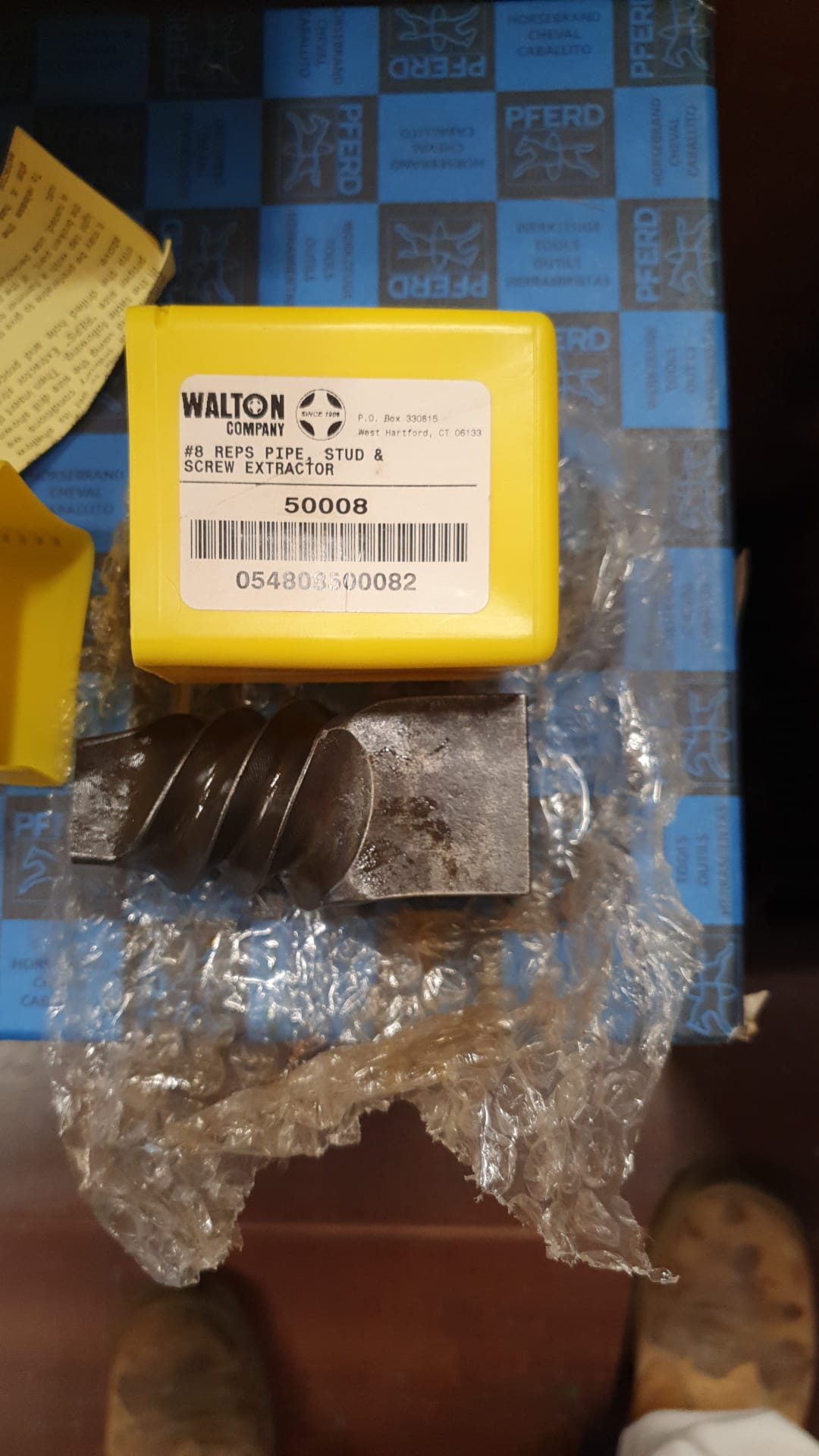 Walton Extractor No.7 for 11/4″ Broken Pipe , 2″ Broken Stud or Screw