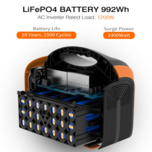 Lifepo4 battery portable power station