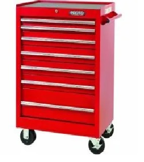 Proto 27″ Roller Cabinet 7 Drawers – Red
