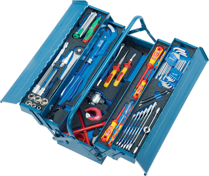 Heytec 77pcs with 6 Modules Sanitary Tool Box Set