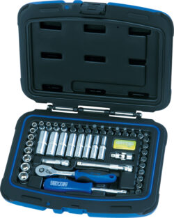 Heytec 44pcs 1/4in Socket Set: 4 to 13mm