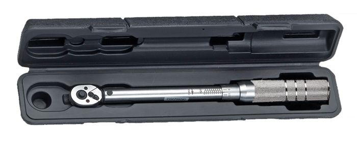 Heytec 1/4in Torque Wrench with Reversible Ratchet 3 to 15Nm