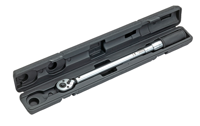 Heytec 3/8in Torque Wrench with Reversible Ratchet 20 to 120Nm