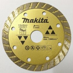 Makita Diamond Wheel 110mm Corrugated (Dry)