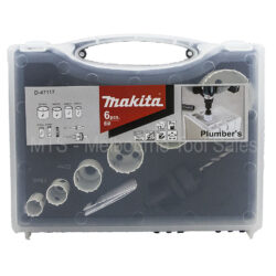 Makita 6pcs Bi Metal Holesaw Set 19mm to 57mm