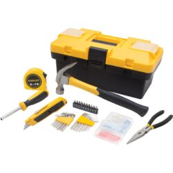 STANLEY 132 PCS HAND TOOL SET WITH PLASTIC BOX