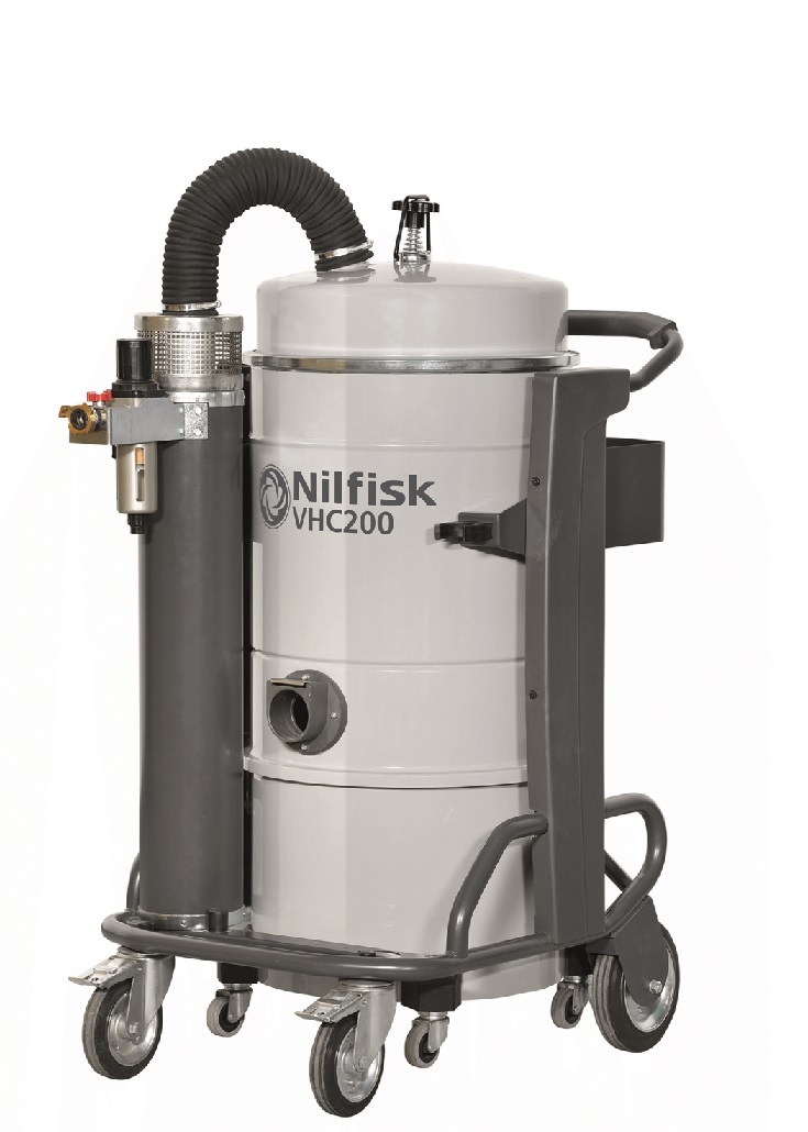 Nilfisk 100L Compressed Air Vacuum Cleaner + Kit Acc.d.50 ASPAC