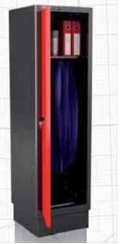 Facom 3 shelves Storage Cabinet  L500 x D507.4 x H1835mm, Red