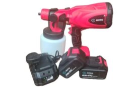 AIT Hoto 18V Portable Spray Gun, 2 x batteries & 1 charger