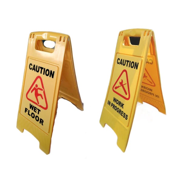 AIT Safety Caution Warning Standing Sign Board ASPAC Industrial Tools