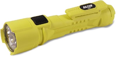 Brightstar Razor FSL LED Magnetic Hand dree Yellow Flashlight