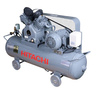 Hitachi 3HP 90L Piston & Belt Driven Air Compressor – 3phase 415V 50Hz