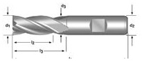 C247 End Mill Hss