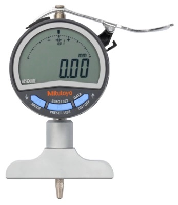 Mitutoyo Digital Depth Gauge 0-200mm, 0,01mm, 63,5mm Base