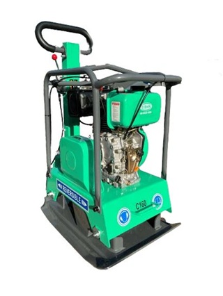 Aiko 6.35hp Plate Compactor driven by 178F Diesel Engine